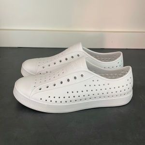 NEW NATIVE Women's Slip On Perforated Sneakers Shoes Size 43